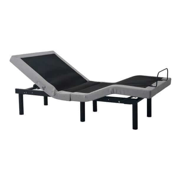 Ergo-Pedic Solutions III Massage Adjustable Base with head and foot adjustments for enhanced comfort and support.