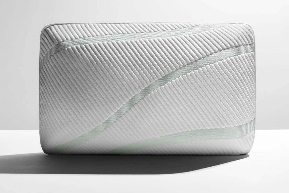 Tempur-Adapt ProHi + Cooling Pillow featuring a sleek, contour design for personalized comfort and support.