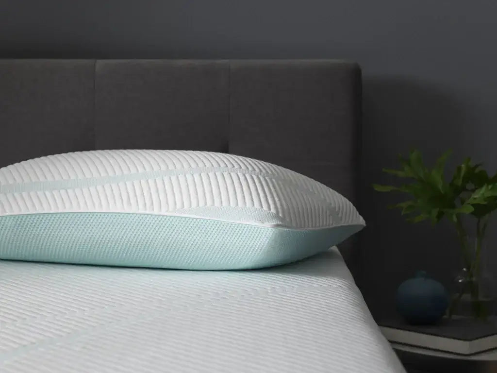 Tempur-Adapt ProMid + Cooling Pillow by Tempur-Pedic.