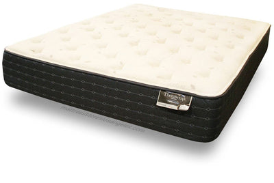 CA King Royale II Gel Extra Firm 13" mattress featuring eco-friendly Tencel fabric and high-density foam for superior support.