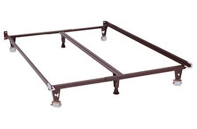 Knickerbocker Ultima Standard Metal 4-in-1 Bed Frame showcasing sturdy steel construction for lasting durability.