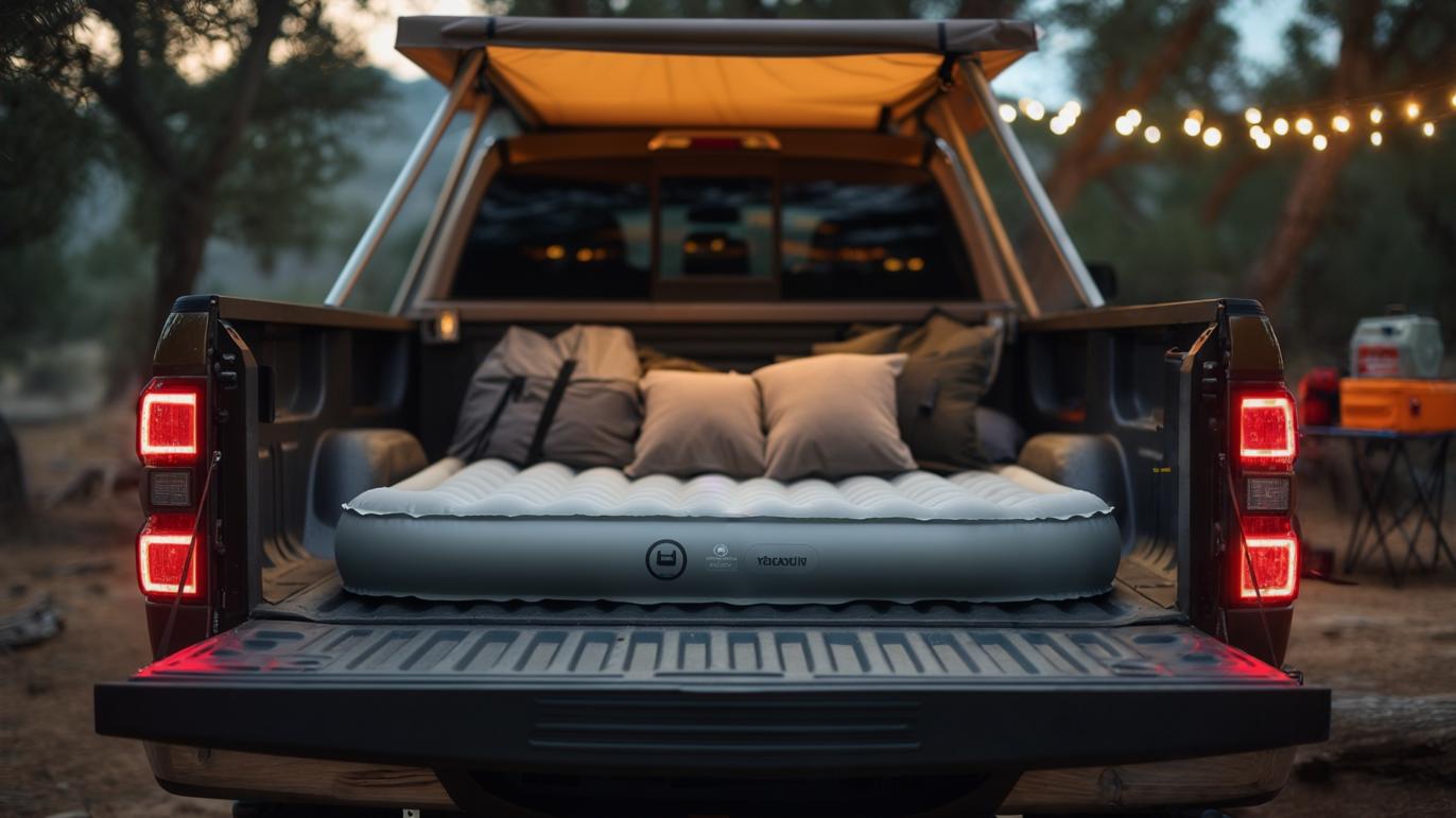 How to Set Up a Truck Bed Air Mattress for Camping?