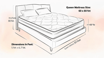 Queen Mattress Size Guide: Inches, Feet & How to Pick the Perfect Fit