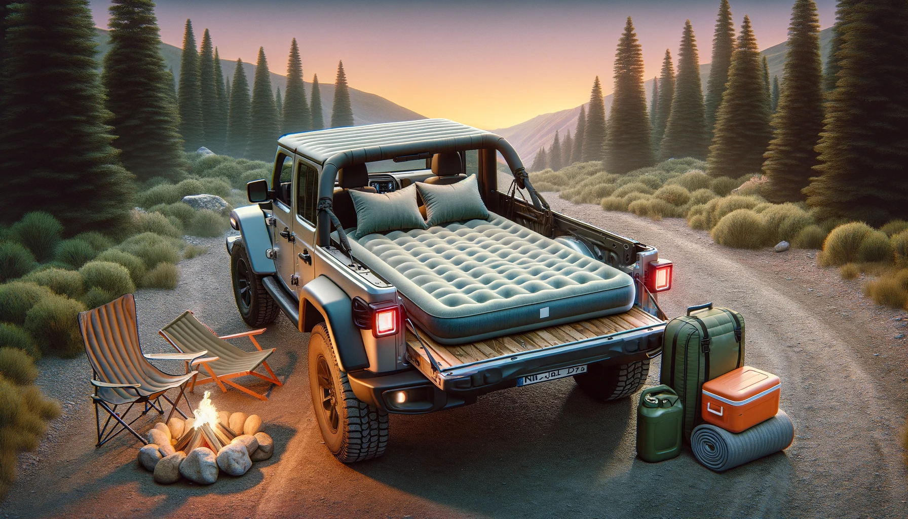 Air Mattress for Jeep Gladiator