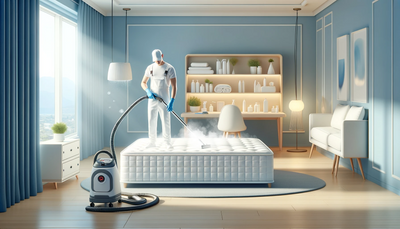 How are mattresses cleaned professionally