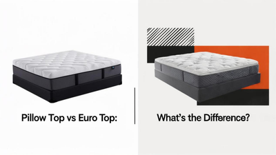 Pillow Top vs Euro Top: What’s the Difference?