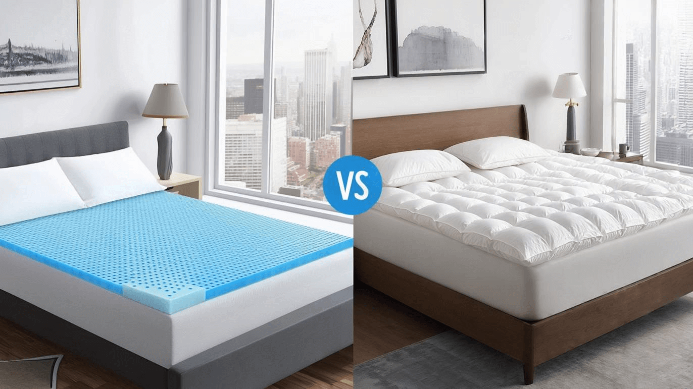 Gel-Infused Toppers vs. Feather Down: Which Suits Your Studio?
