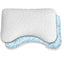 Rize RZ Contour Cloud Memory Foam Pillow with contour design and cooling technology for spinal alignment and comfort.