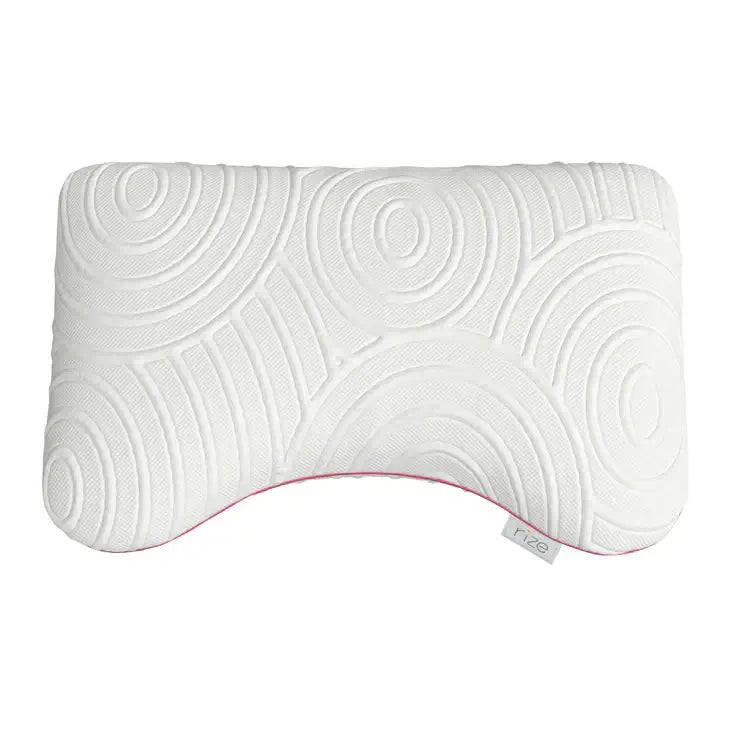 Rize RZ Contour Cloud Memory Foam Pillow with a unique circular design for ultimate comfort and cooling support.