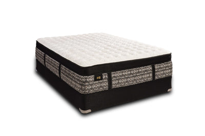 CA King Diamond Azusa Luxury Latex Plush Euro Top Mattress with elegant design and plush surface, perfect for superior comfort and sleep.