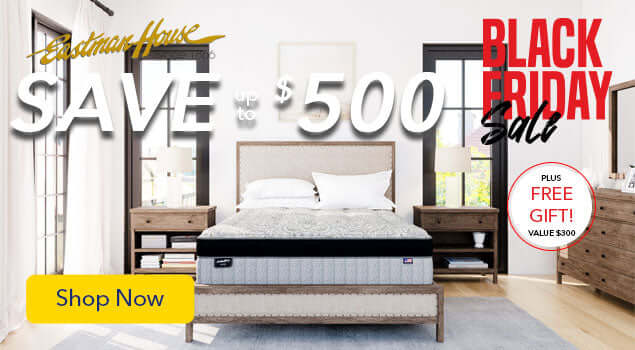 Louis Philippe Black Slate Bed – LA Mattress Store