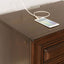 Brandt Nightstand w/ USB and Power Outlet (Brown Cherry)