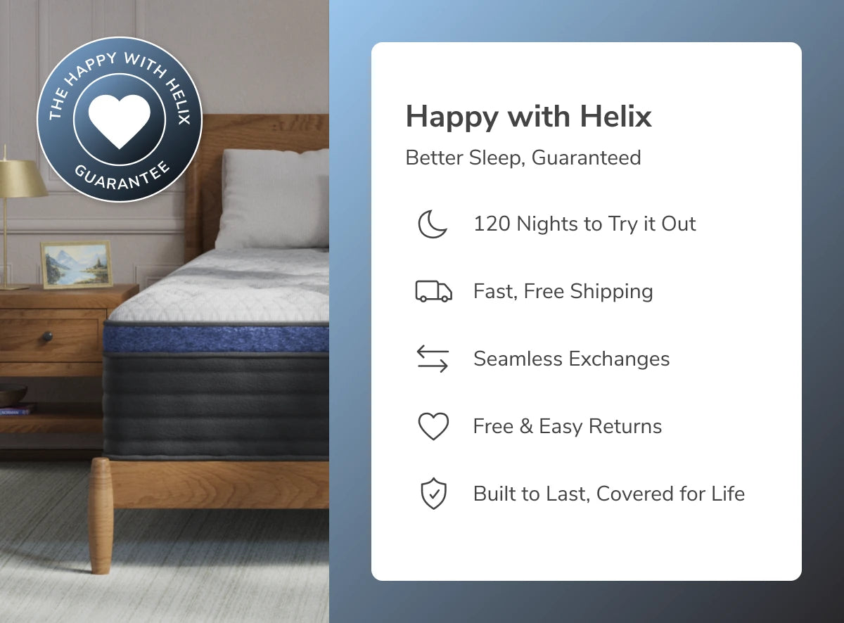 Helix Sleep Luxe Collection Twilight Luxe Firm 13.5" Mattress