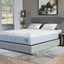 Diamond Technogel® Technology Estasii 12" Plush Foam Mattress displayed in a modern bedroom setting with natural light.