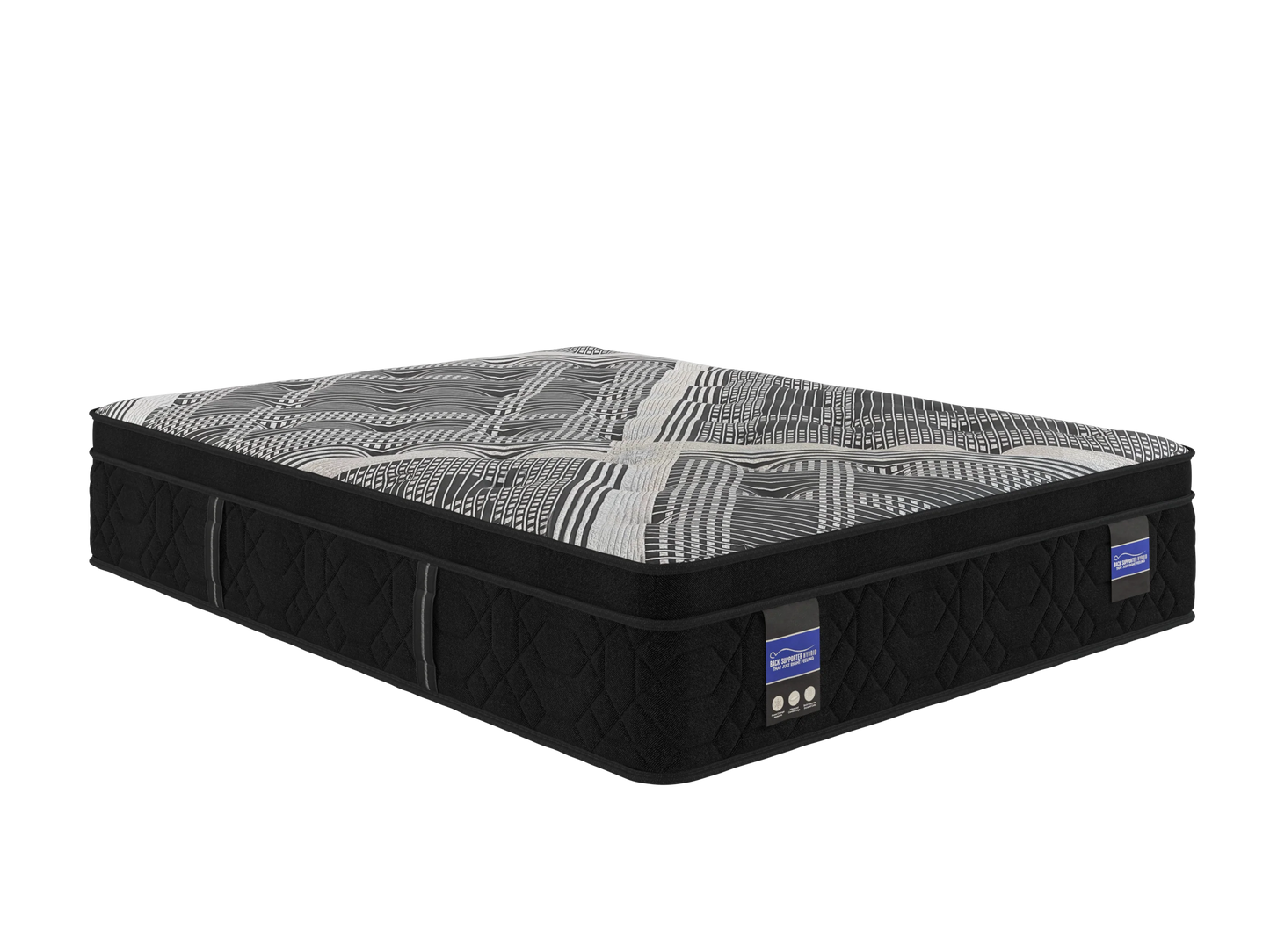 Spring Air Back Supporter Francesca Plush Hybrid Euro Top 13.5" Mattress
