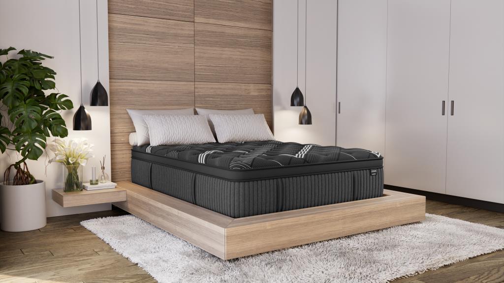 Diamond Dreamstage 2.0 Collection Tranquility Medium Titanium Memory Foam Euro Top 16" Mattress