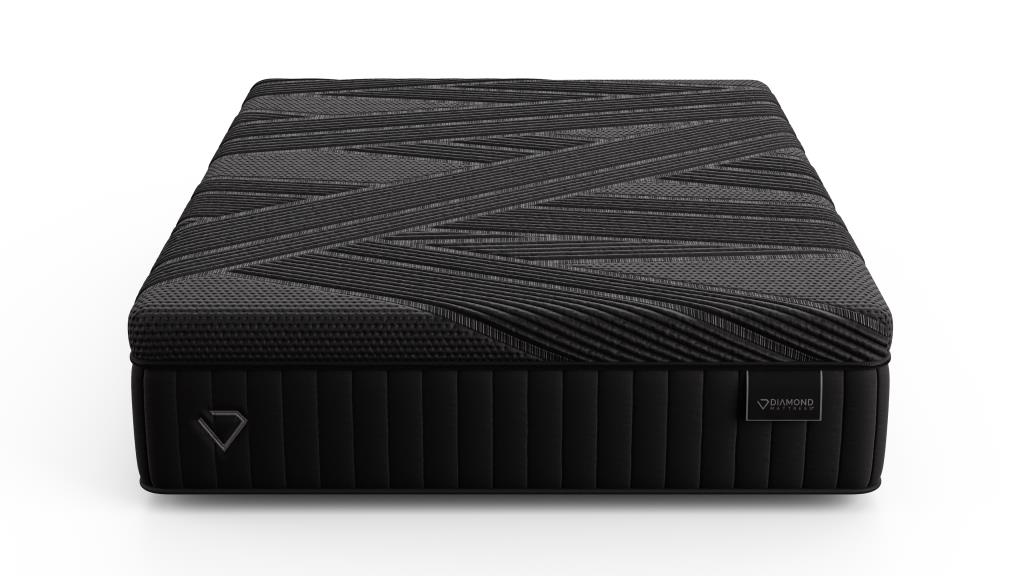Diamond Black Diamond Collection Snowbird Firm Hybrid Cool Titanium Memory Foam 15" Mattress