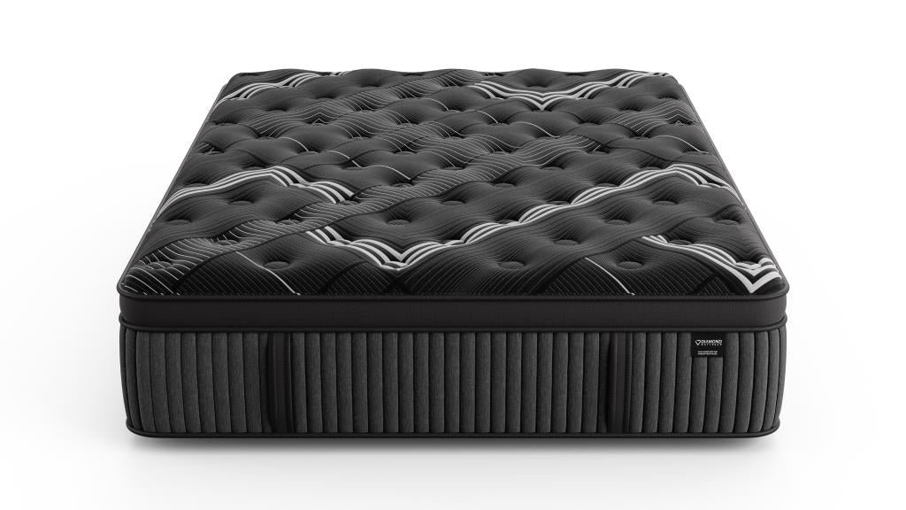 Diamond Dreamstage 2.0 Collection Tranquility Medium Titanium Memory Foam Euro Top 16" Mattress