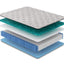 Diamond Dreamstage 2.0 Grace Plush Gel Swirl Memory Foam 12" Mattress
