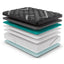 Diamond Dreamstage 2.0 Collection Tranquility Firm Titanium Memory Foam Tight Top 16" Mattress