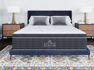 Eclipse Glacier Tufted Firm Euro Top 15" Mattress