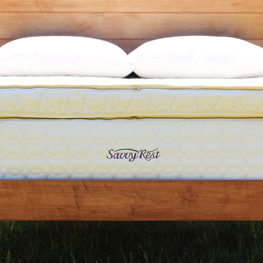 Twin XL Savvy Rest Unity Organic Latex Pillow Top 13" Floor Model Clearance Mattress