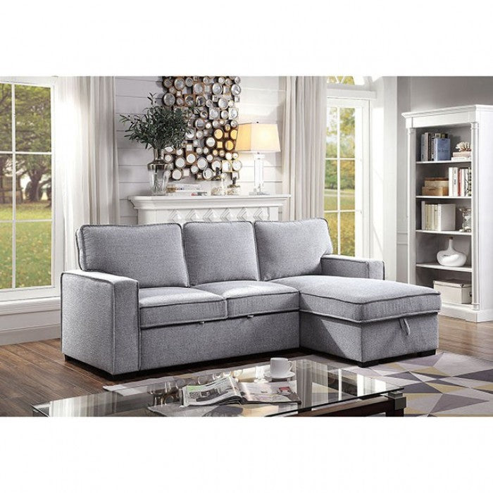 Ines Gray Sectional Sofa