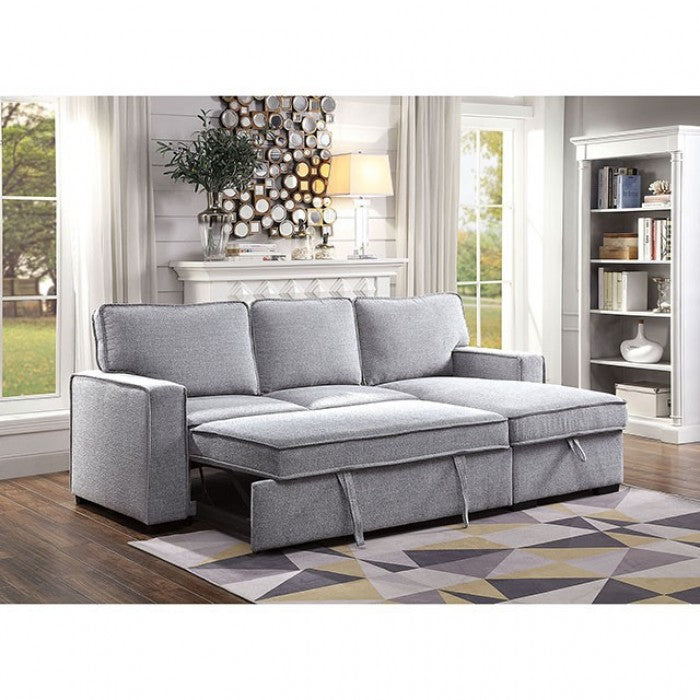 Ines Gray Sectional Sofa