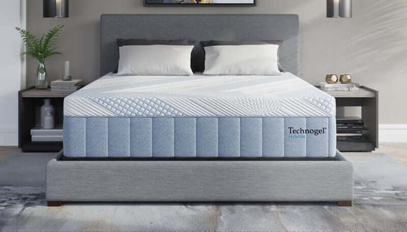 king mattress set with modern design and customizable sleep settings.