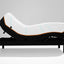 Twin XL Tempur-Pedic TEMPUR-LuxeAdapt® mattress in adjustable position on a sleek base.