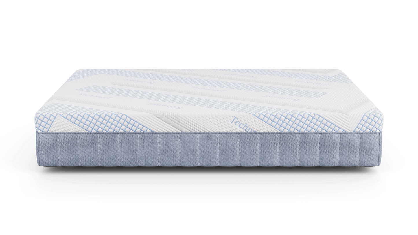 Diamond Technogel® Technology Estasii 12" Plush Foam Mattress with adaptive support and cooling features.