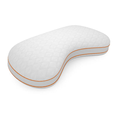 Rize RZ Cloud Memory Foam Pillow with contoured design for optimal support and spinal alignment.