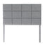 Malouf Scoresby Stone Grey Headboard.