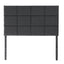 Malouf Scoresby Charcoal Grey Headboard.