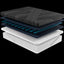 Diamond Black Diamond Collection Snowbird Plush Hybrid Titanium Memory Foam 15" Mattress
