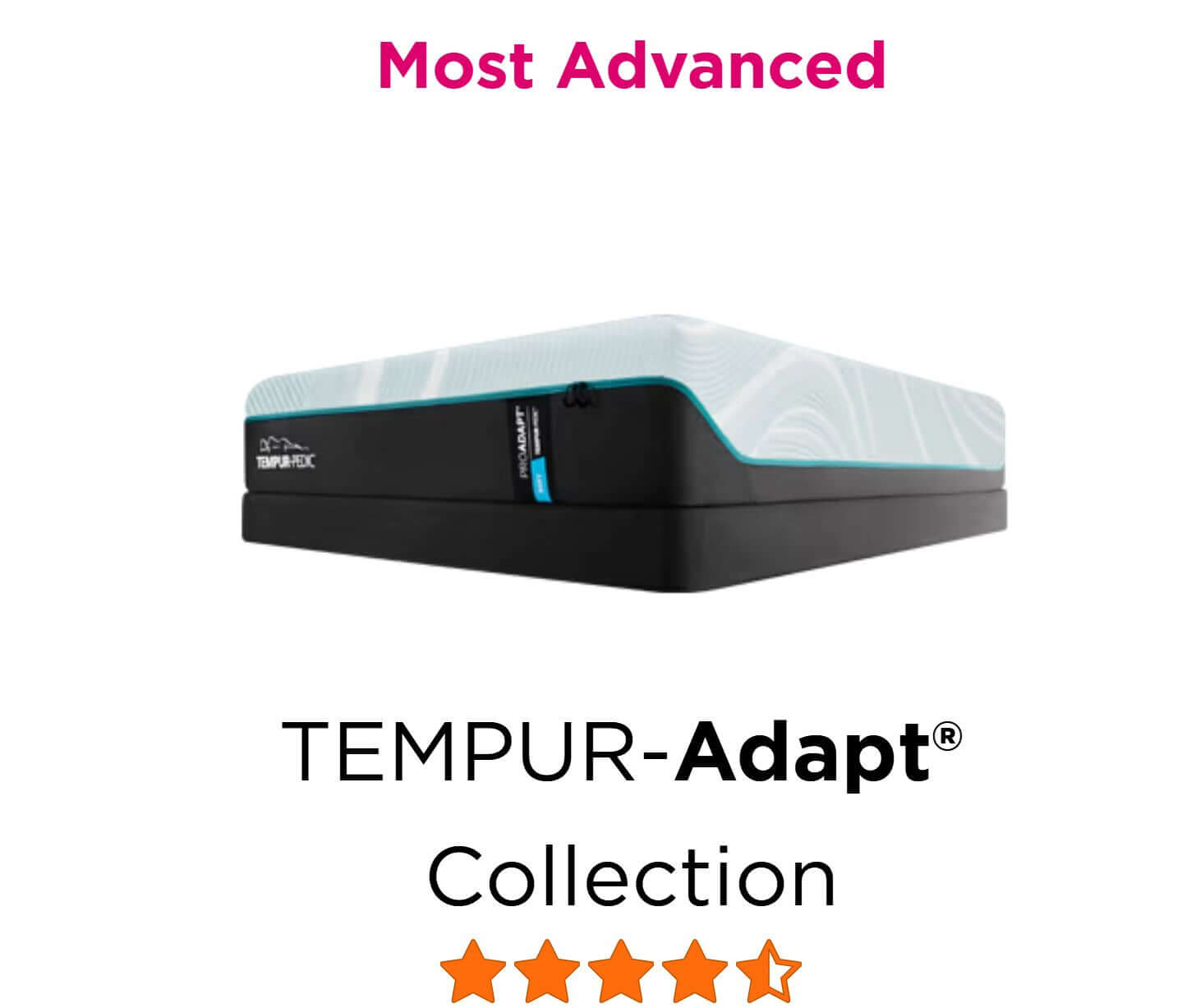 Comfortable Tempur-Pedic mattress featuring advanced memory foam technology for superior support and pressure relief.