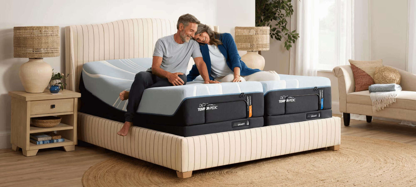 Hybrid king mattress featuring a combination of innerspring and gel-infused memory foam.