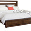 Modern Loft Collection Brownstone Panel Bed.