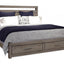 Modern Loft Collection Greystone Panel Bed.