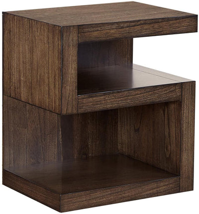 Modern Loft Collection Brownstone S Nightstand with sleek design and brownstone finish, perfect for any home decor.