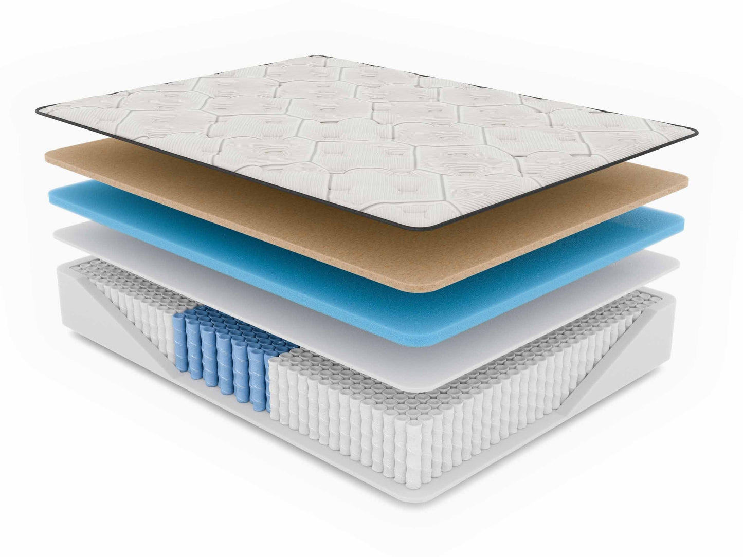 Diamond Tundra Medium Hybrid Cool Copper 14" Mattress.