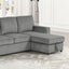 Yves Corduroy Sectional Sofa