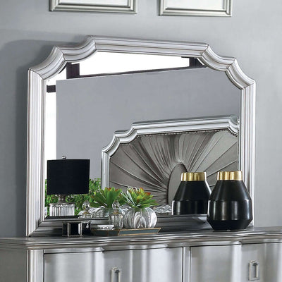 Aalok Mirror In Silver