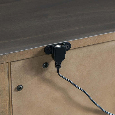 Alaina California King Bed In Walnut
