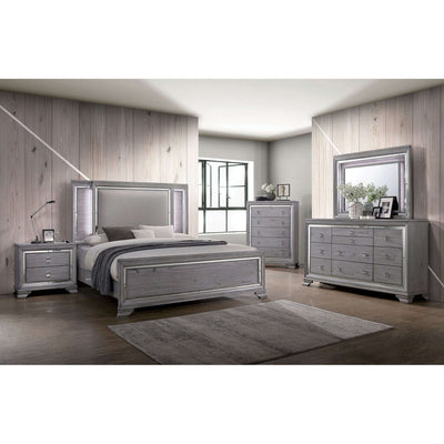 Alanis Night Stand In Light Gray