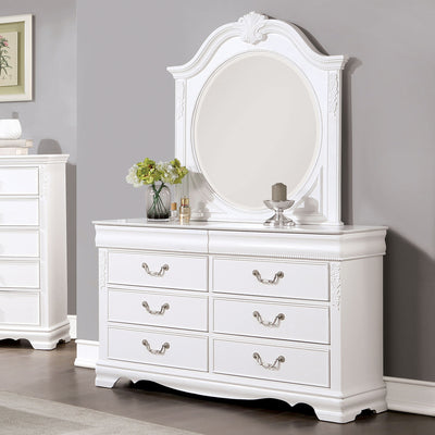 Alecia Dresser In White