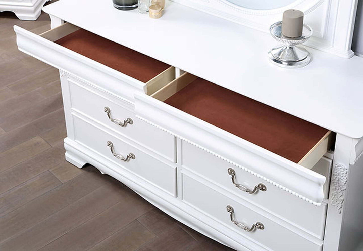 Alecia Dresser In White