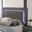 Alison Bedroom Set In Dark Walnut
