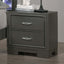 Alison Bedroom Set In Dark Walnut