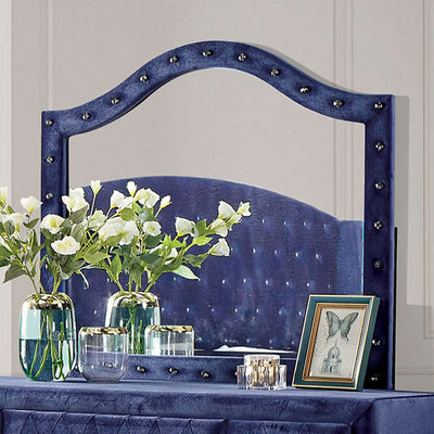 Alzir Mirror In Blue